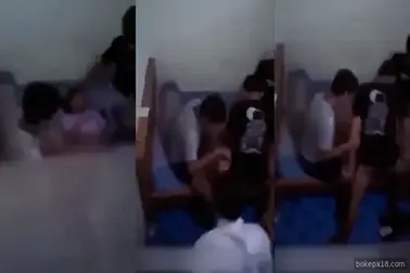 Ngintip diam diam pasangan muda ngentot ganas