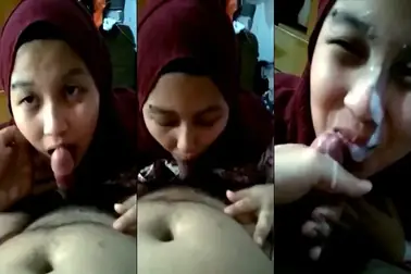 Sepong Kontol Crot Muka Ukhti Jilbab Bokep Indo